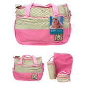 Wholesale - 5pc Diaper Bag Set, UPC: 810002205910